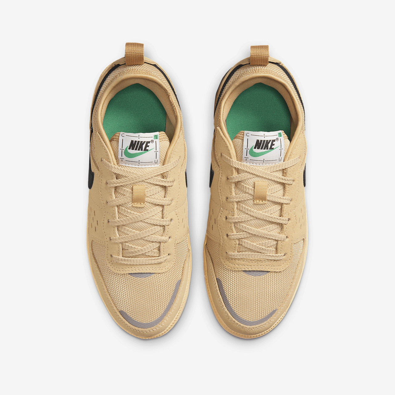 Nike  sneaker Flax/Sesame/Stadium Green/Zwart