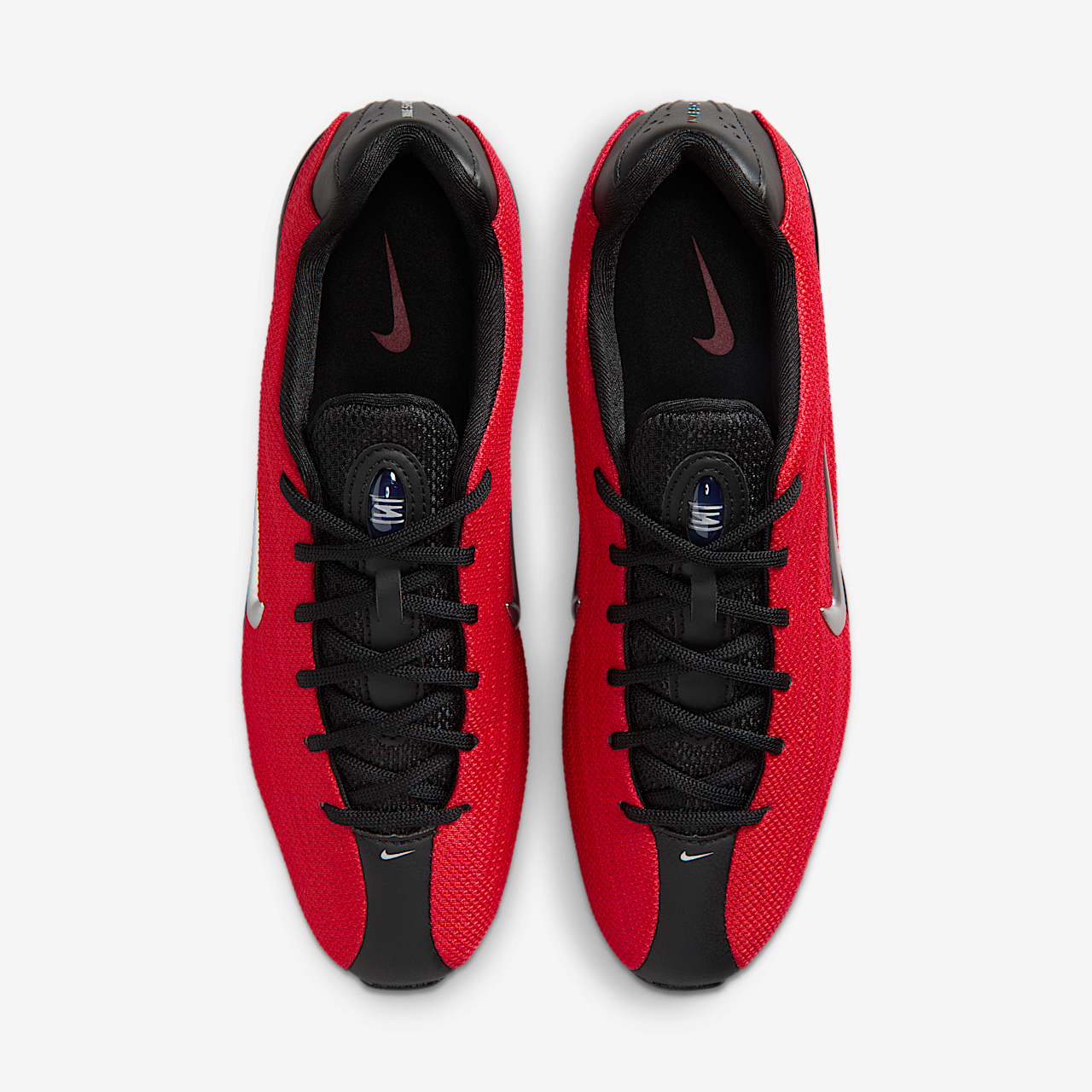 Nike Nike Shox sneaker Fire Red/Zwart/Flat Silver/Metallic Silver