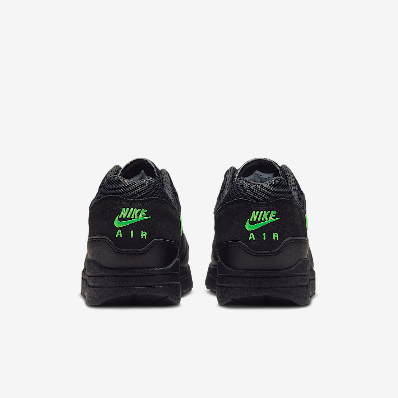 Nike Air Max 1 sneaker Anthracite/Zwart/Green Strike