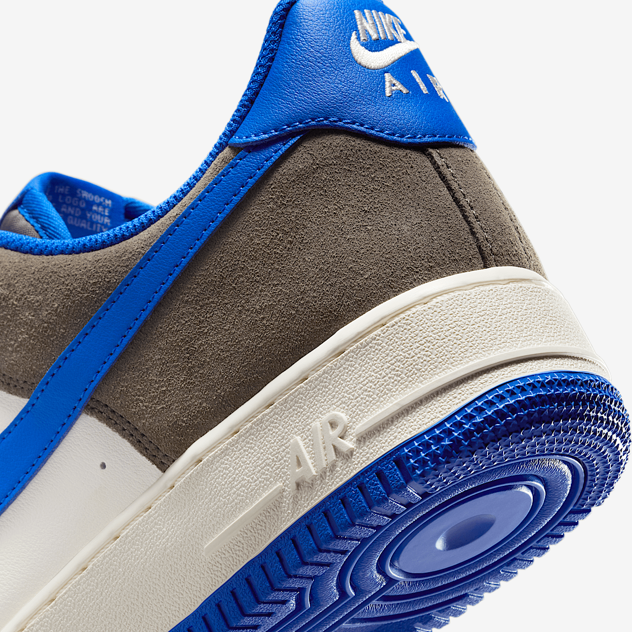 Nike Air Force 1 sneaker Cave Stone/Sail/Hyper Royal