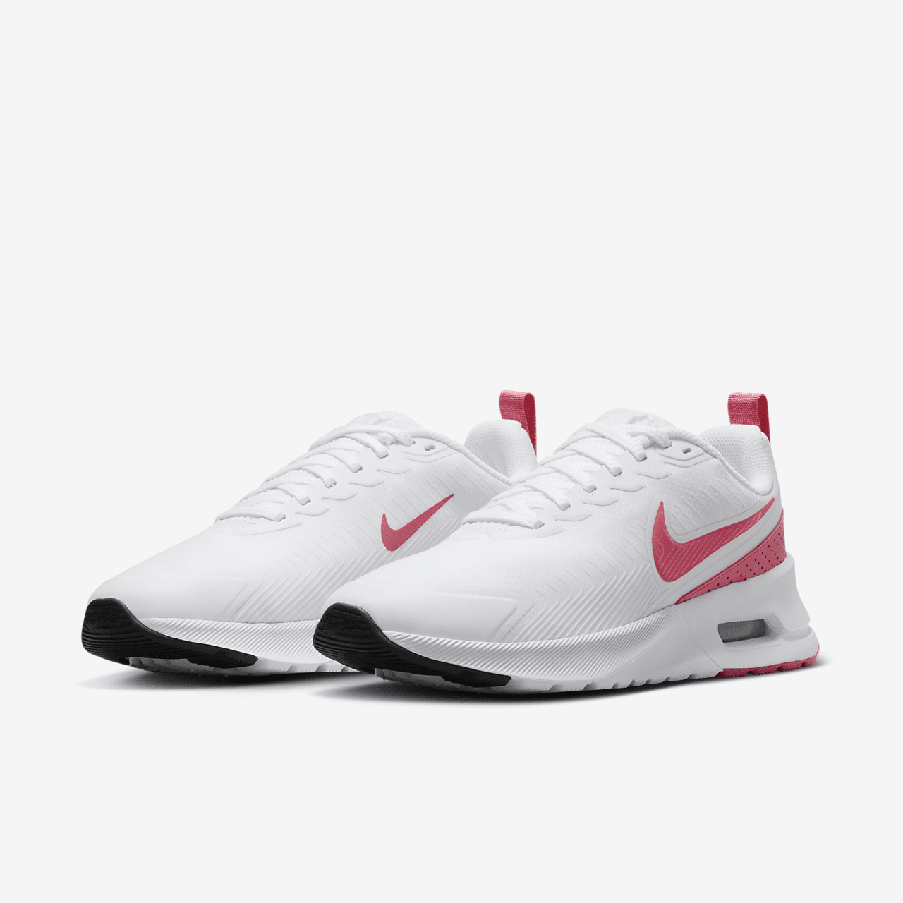 Nike Air Max Nuaxis sneaker Wit/Zwart/Comet Red/Aster Pink