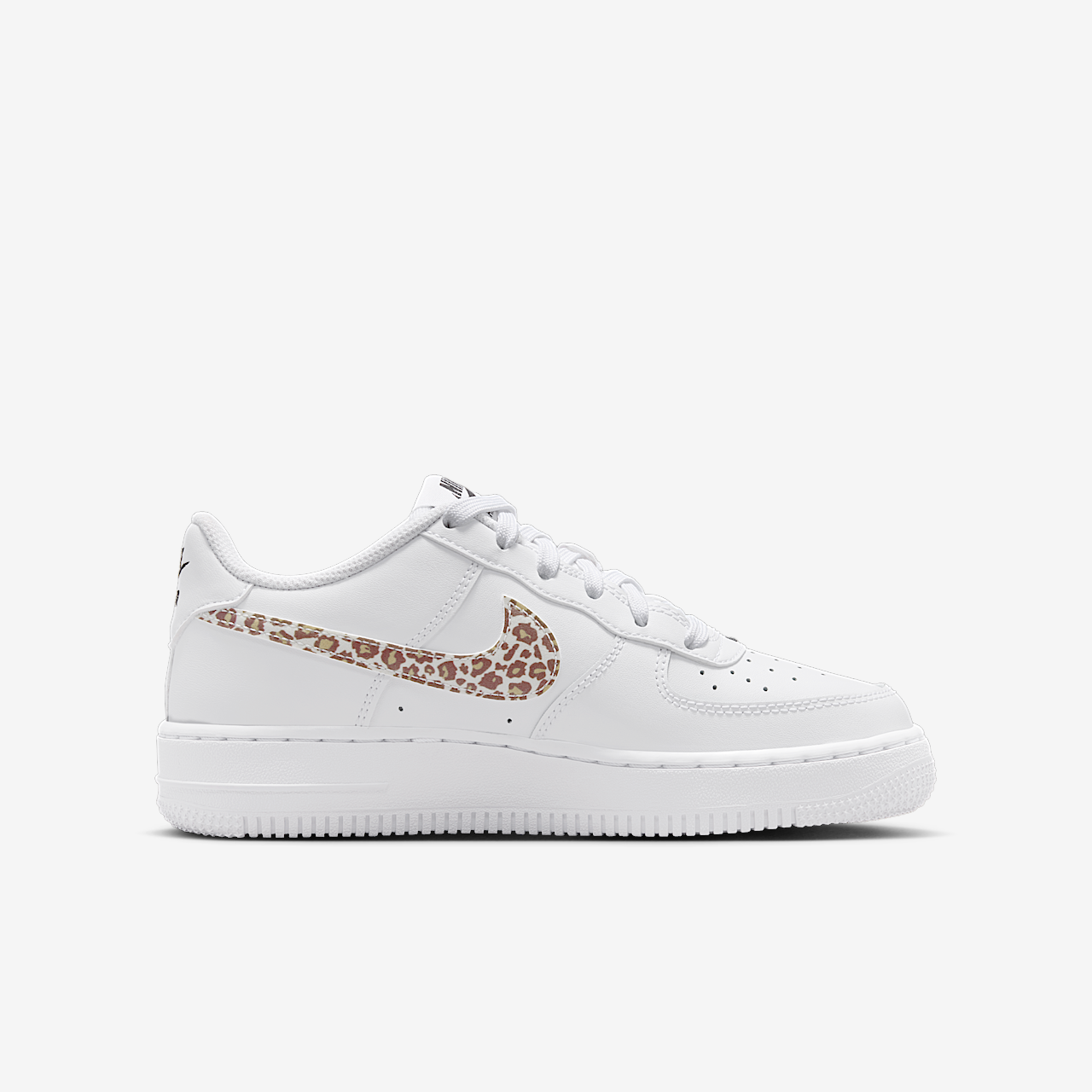 Nike Air Force 1 sneaker Wit/Zwart