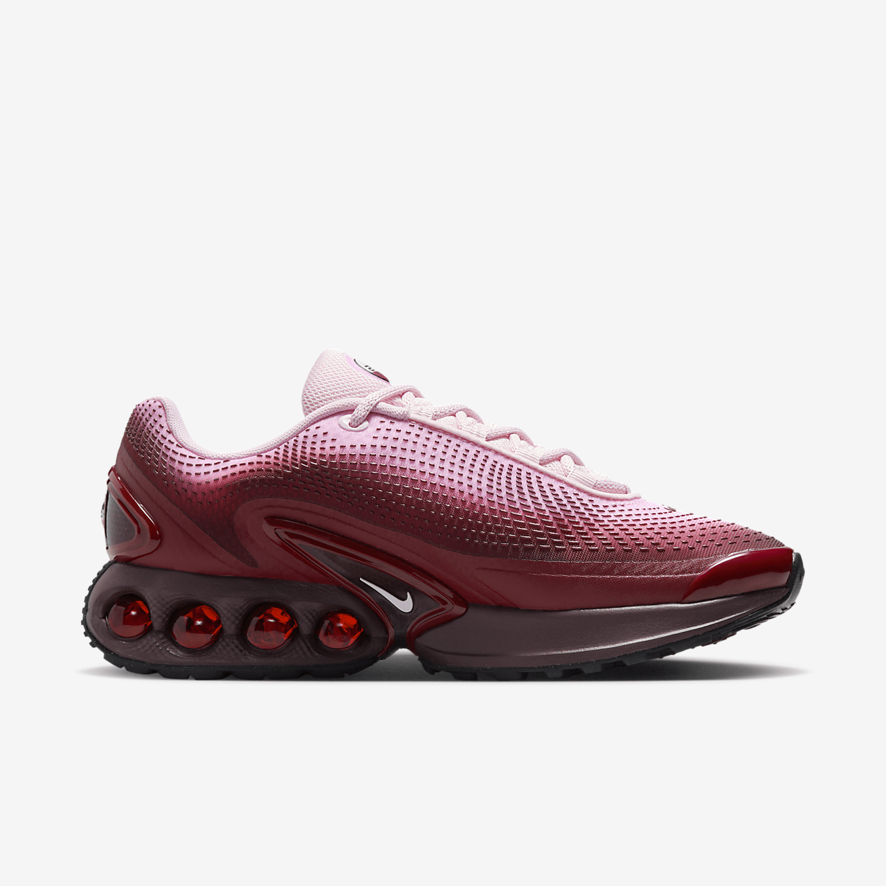 Nike Air Max DN sneaker Team Red/Burgundy Crush/Zwart/Pink Foam