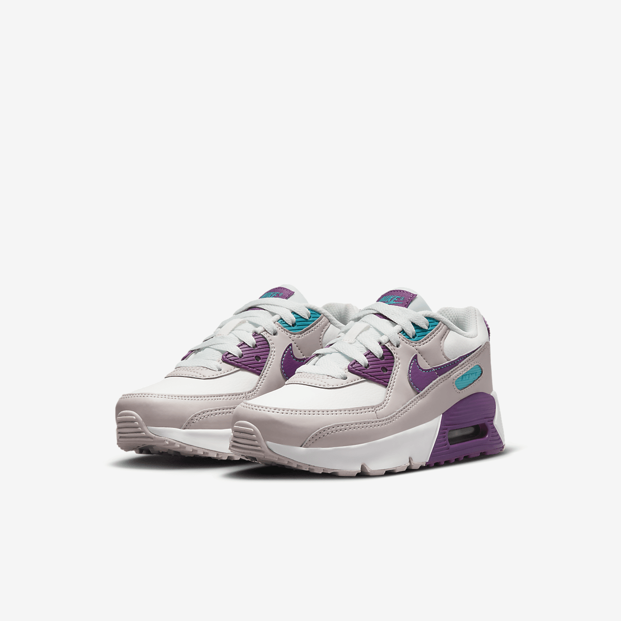 Nike Air max 90 sneaker Summit White/Platinum Violet/Aquamarine/Viotech