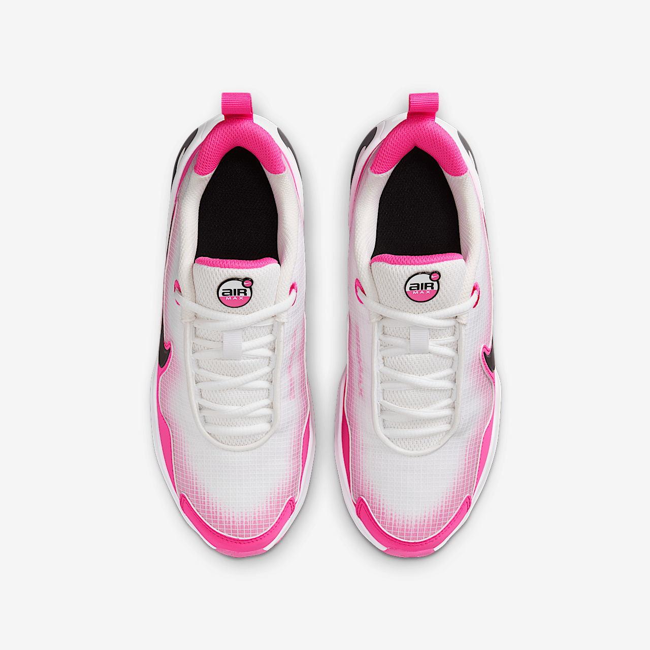 Nike Air Max sneaker Wit/Laser Fuchsia/Zwart