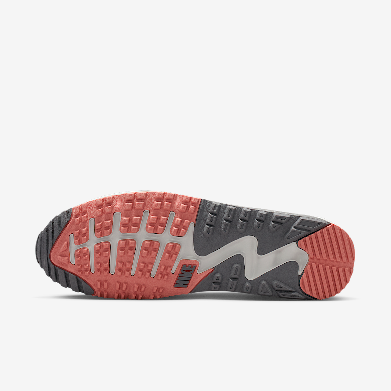 Nike Air max 90 sneaker Photon Dust/Red Stardust/Pencil Point