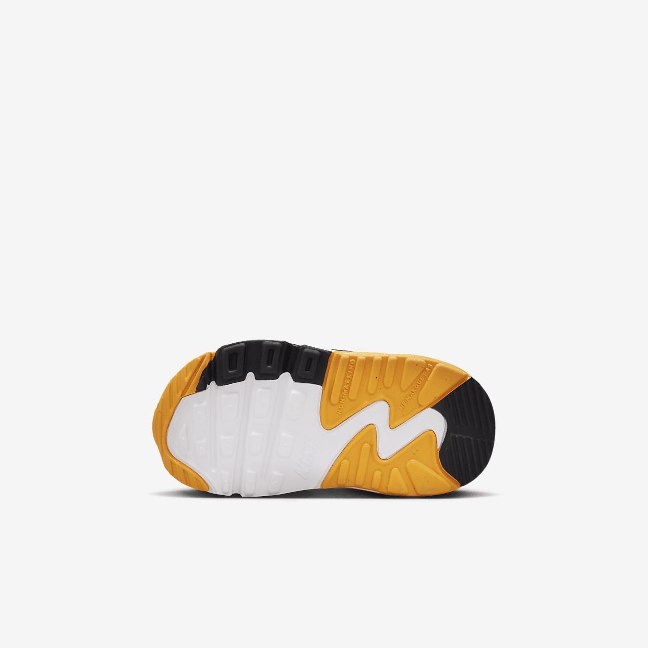Nike Air max 90 sneaker Zwart/University Gold/Wit