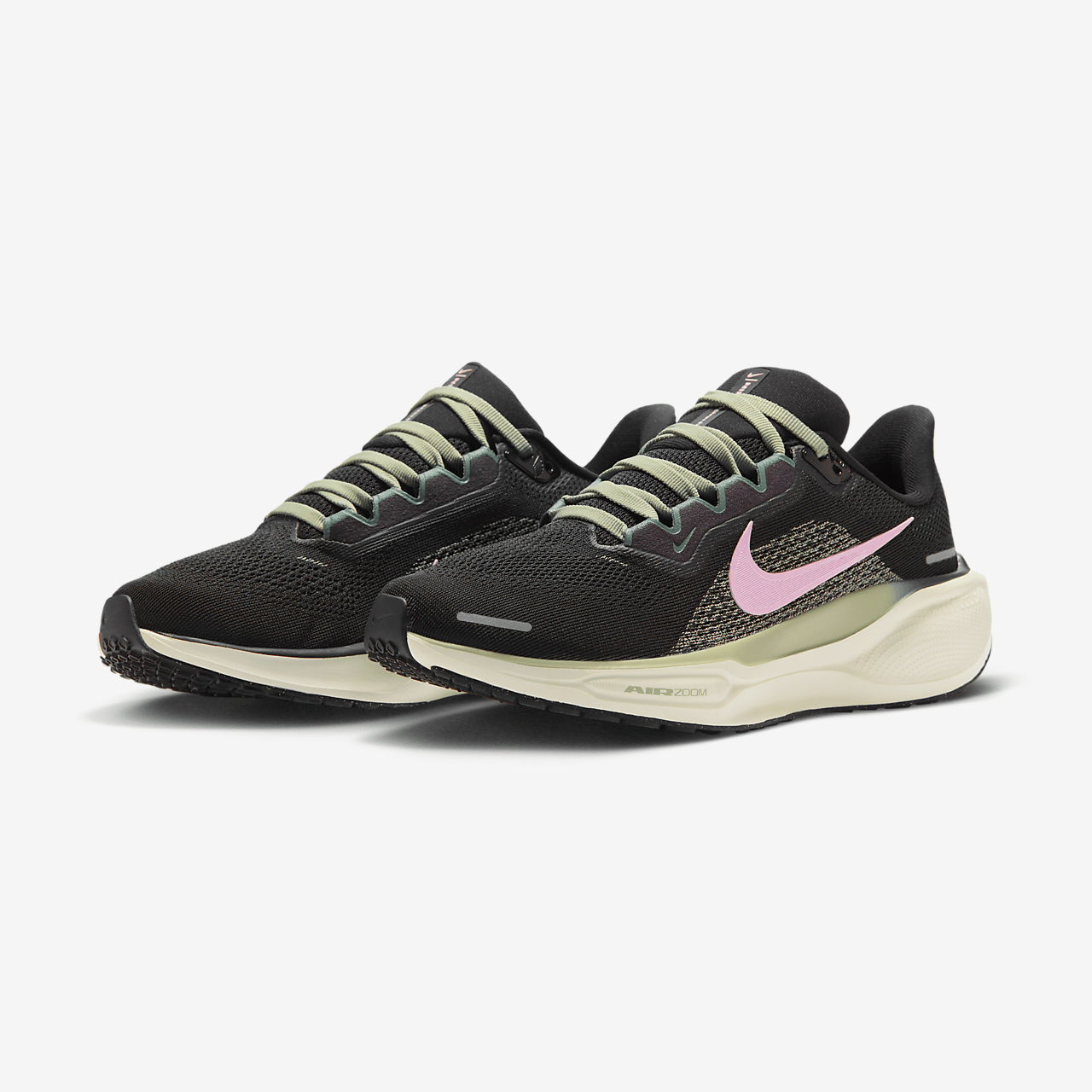 Nike Pegasus sneaker Zwart/Jade Horizon/Bicoastal/Pink Foam