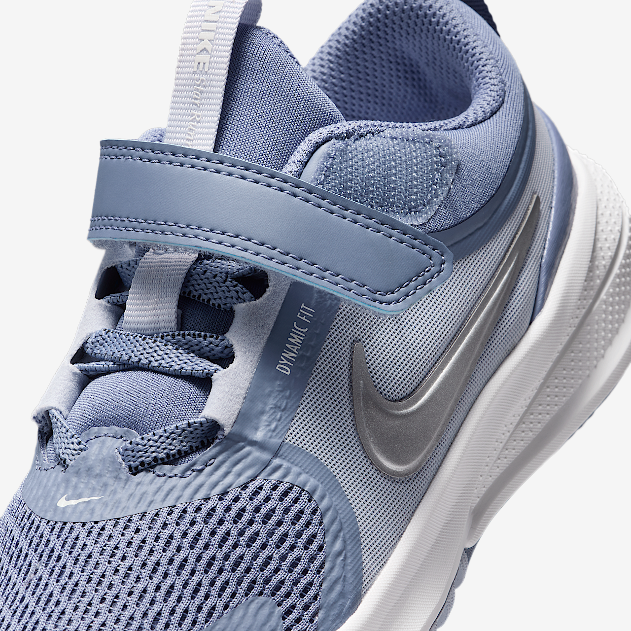 Nike  sneaker World Indigo/Ghost/Platinum Tint/Metallic Silver
