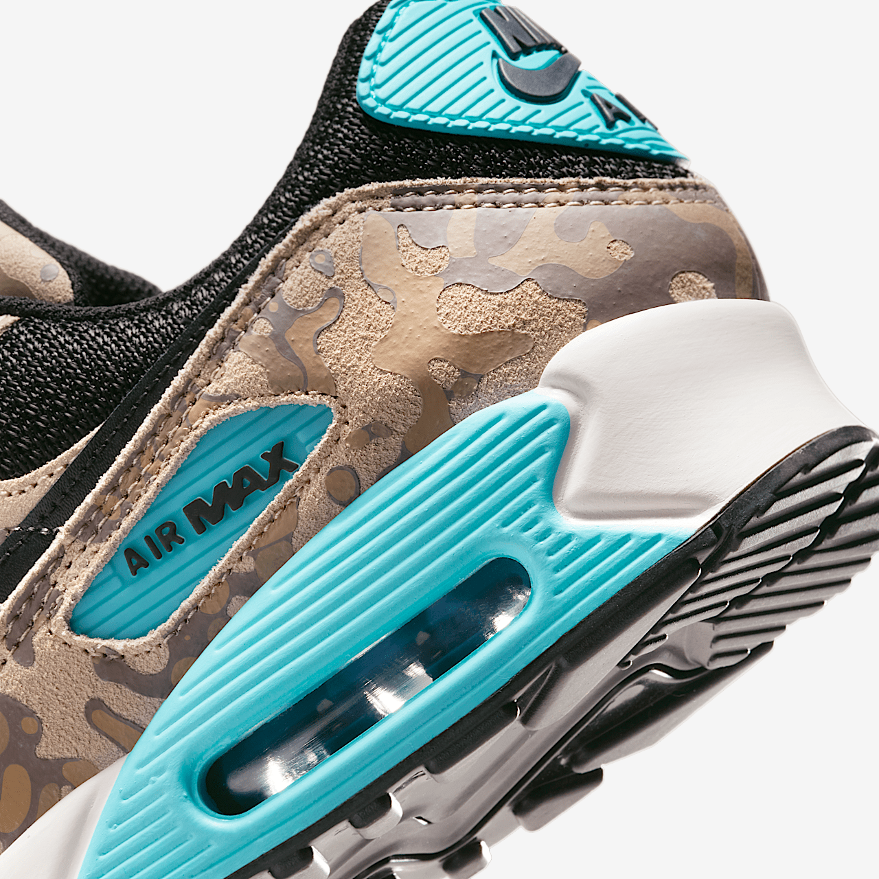 Nike Air Max sneaker Sanddrift/Aurora Green/Khaki/Zwart
