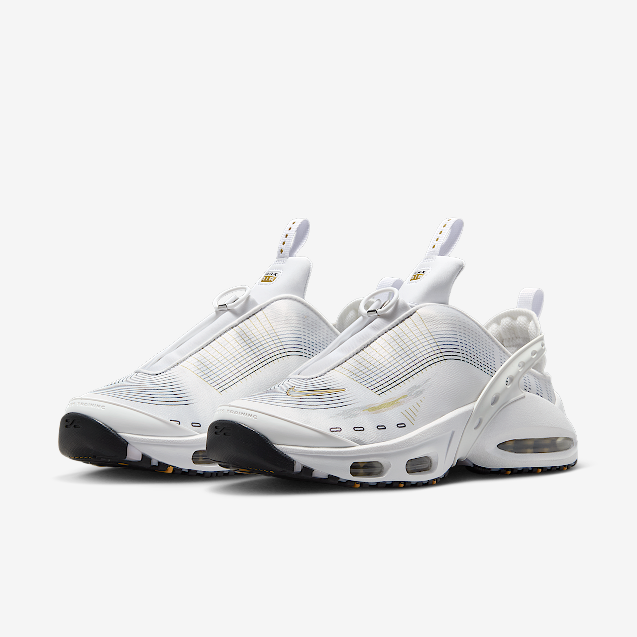 Nike Air Max sneaker Wit/Zwart/Copper Moon/Metallic Gold