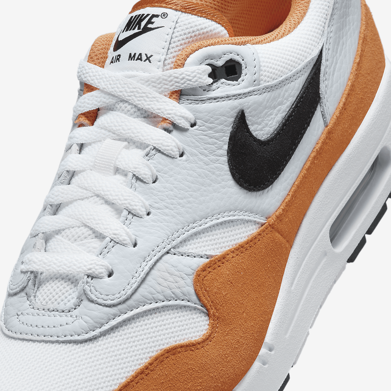 Nike Air Max 1 sneaker Wit/Monarch/Pure Platinum/Zwart