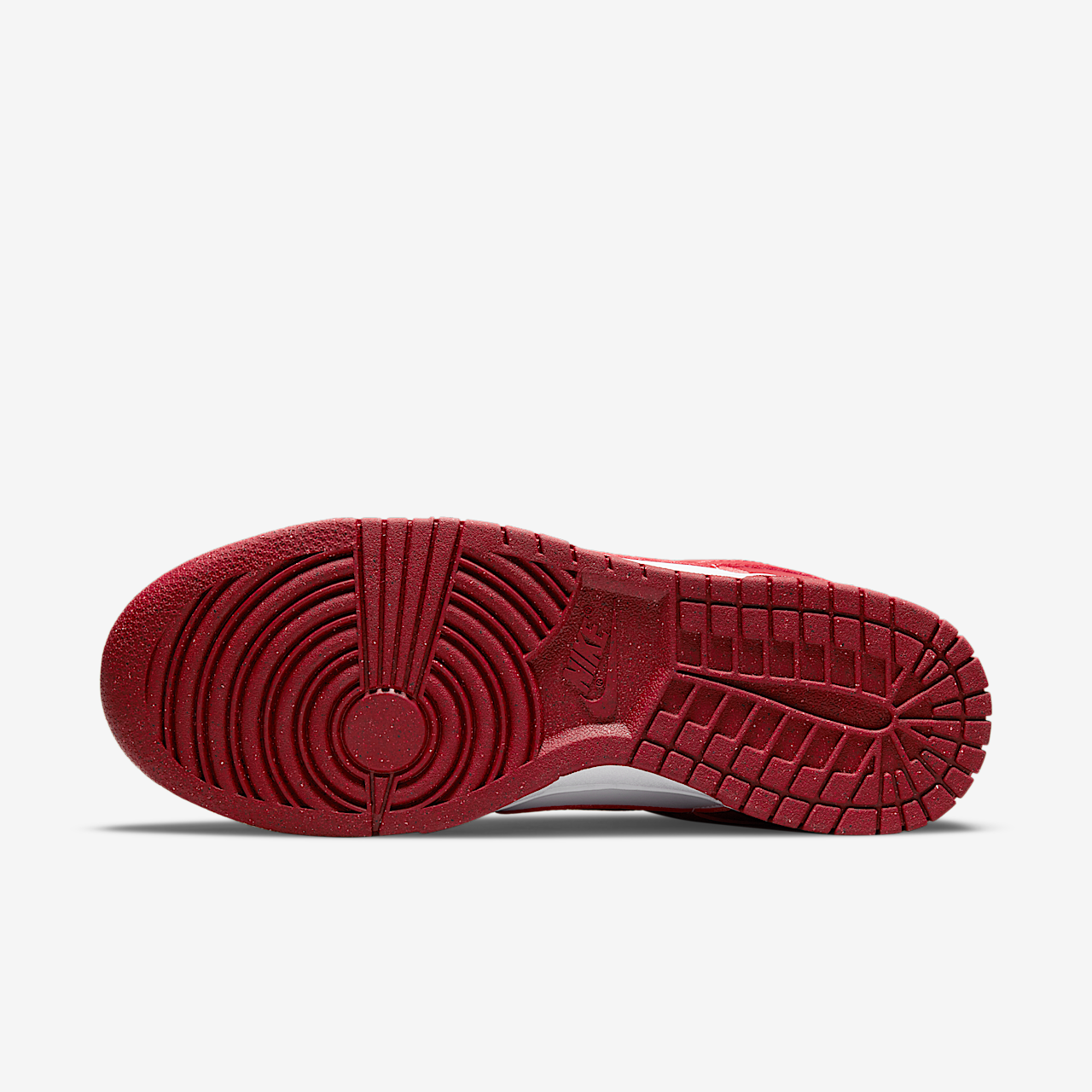 Nike Dunk Low sneaker Wit/Gym Red