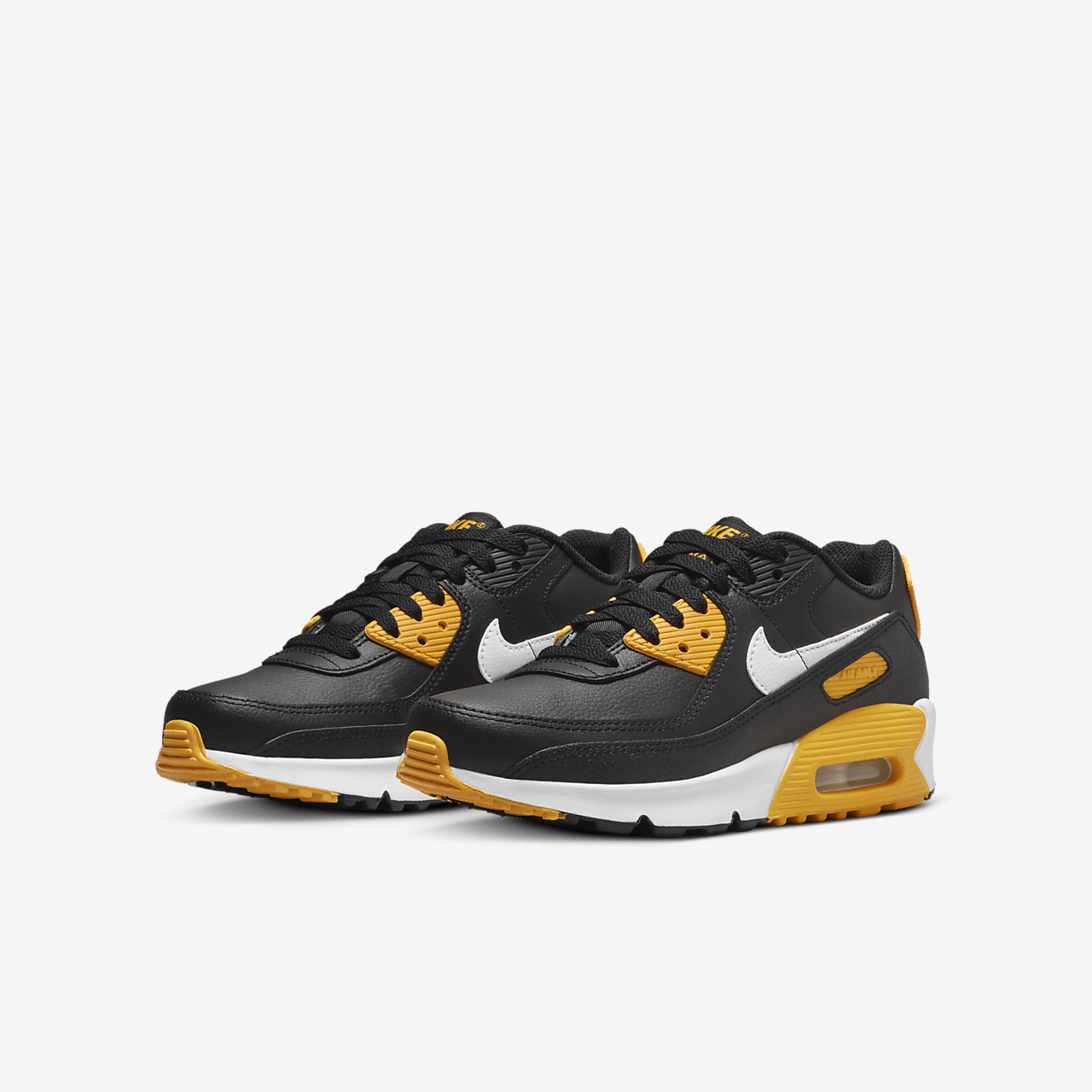 Nike Air max 90 sneaker Zwart/University Gold/Wit