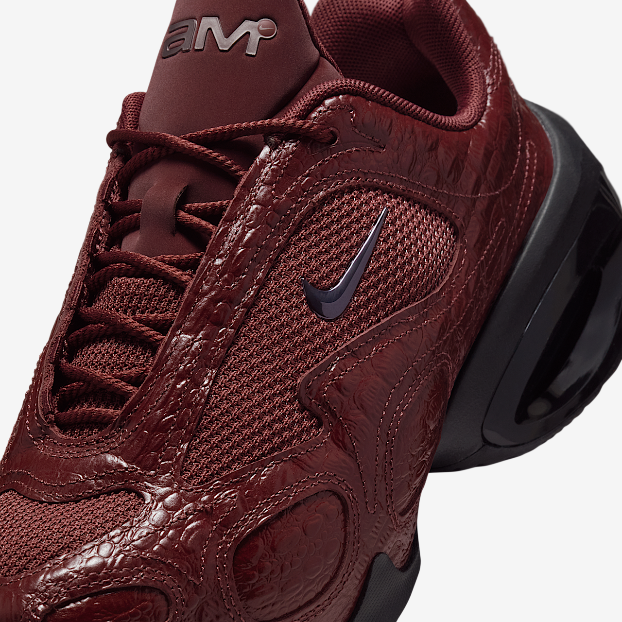 Nike Air Max sneaker Burgundy Crush/Zwart/Anthracite/Metallic Dark Grey