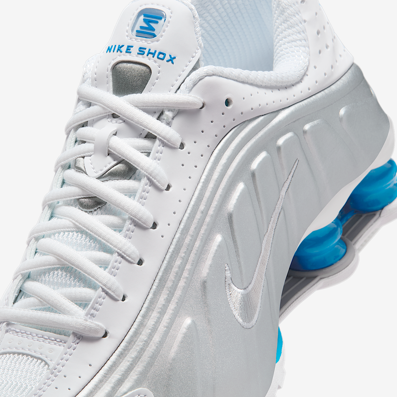 Nike Nike Shox sneaker Wit/Blue Hero/Metallic Silver