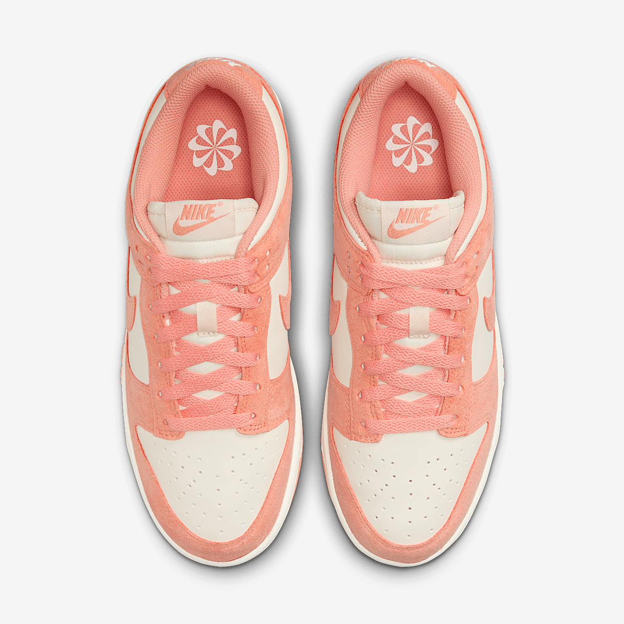 Nike Dunk Low sneaker Soft Pearl/Wit/Apricot Agate