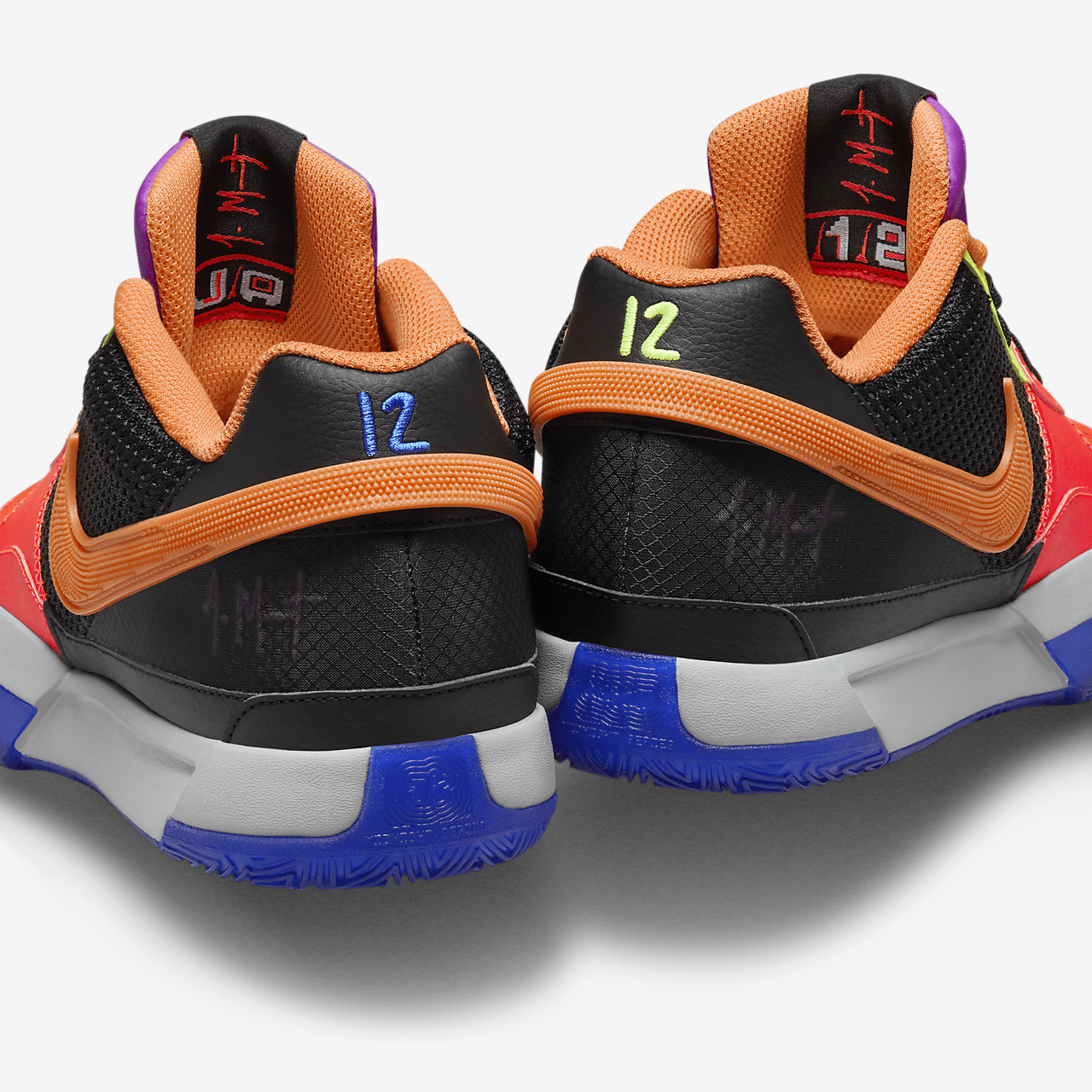 Nike  sneaker Zwart/Racer Blue/Bright Crimson/Meerkleurig