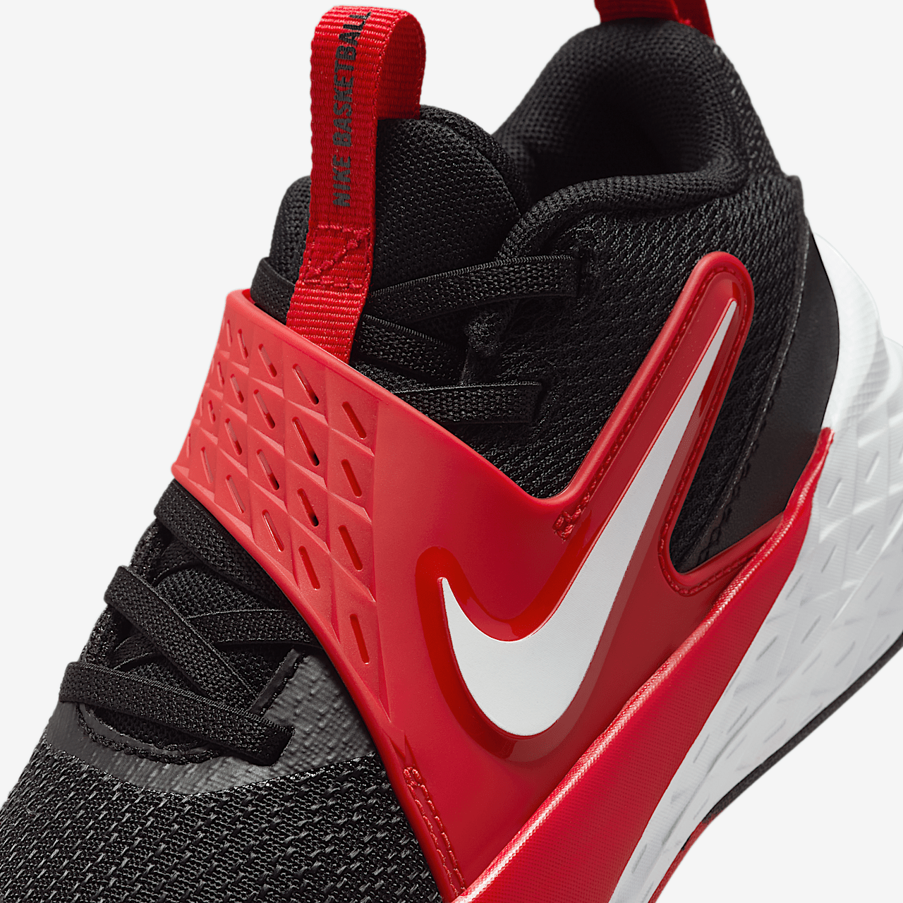 Nike  sneaker Zwart/University Red/Wit