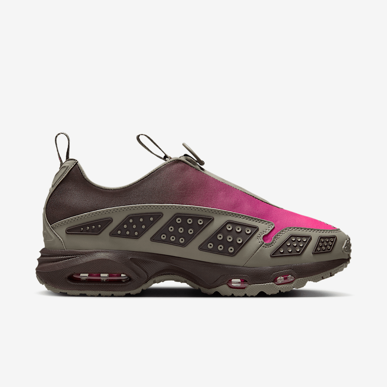 Nike Air Max SNDR sneaker Light Army/Baroque Brown/Pinksicle