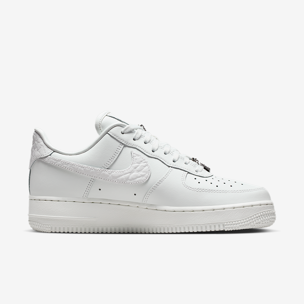 Nike Air Force 1 sneaker Summit White/Wit/Metallic Silver/Summit White