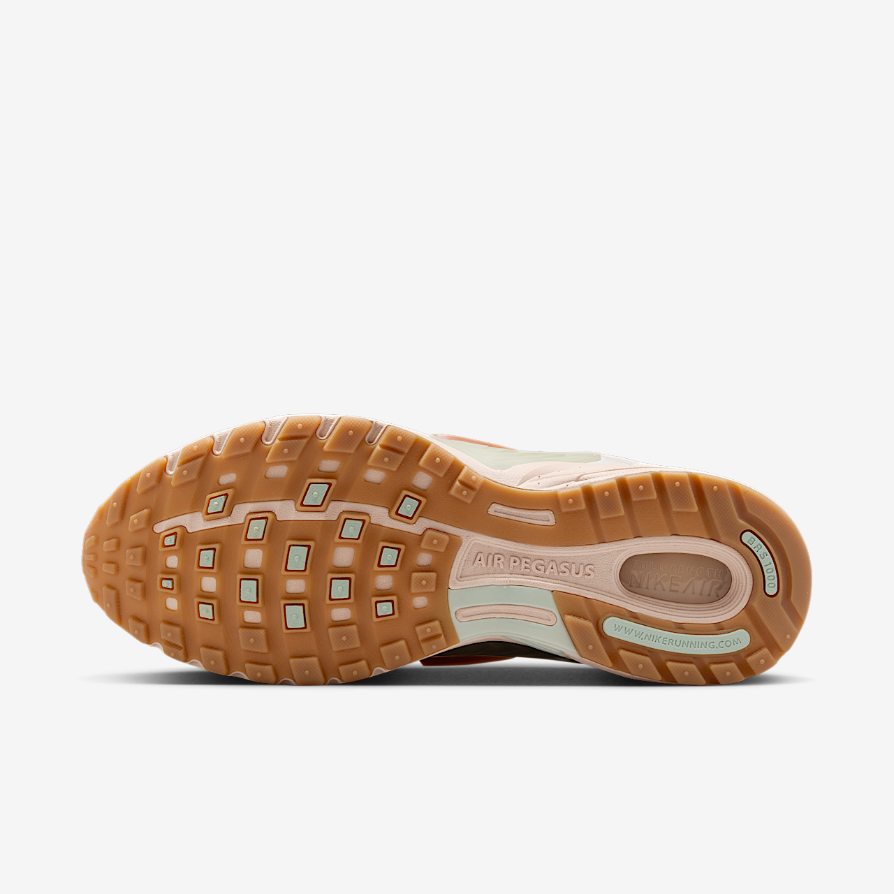 Nike Nike Air Pegasus Wave sneaker Sail/Phantom/Seafoam/Metallic Copper