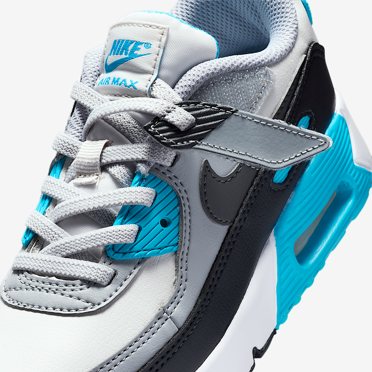 Nike Air max 90 sneaker Platinum Tint/Blue Lightning/Wolf Grey/Iron Grey