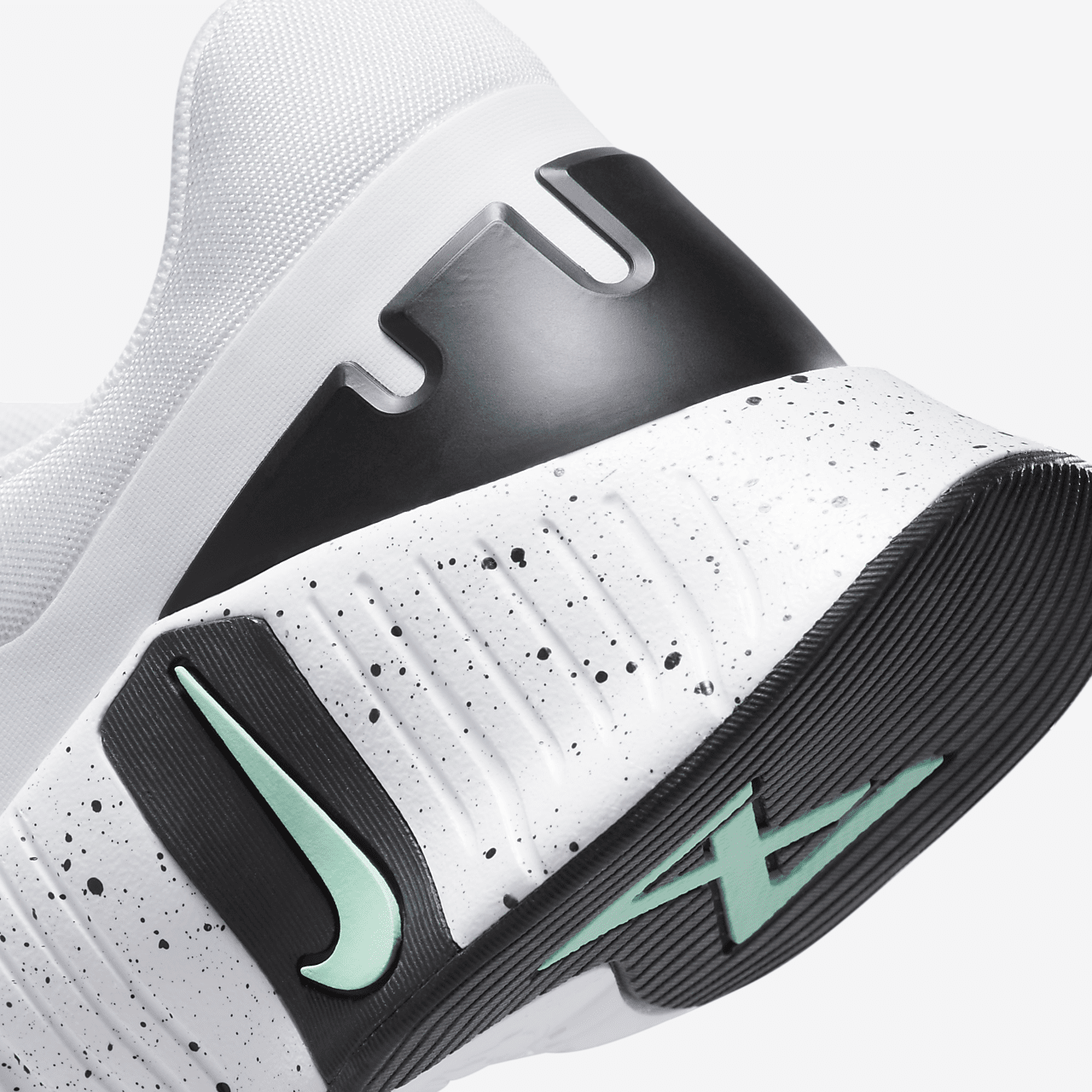 Nike Free sneaker Wit/Zwart/Emerald Rise