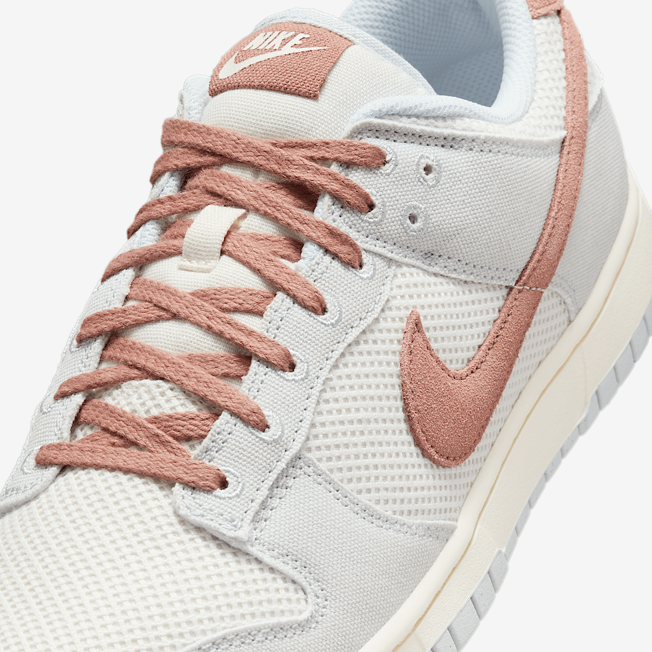 Nike Dunk Low sneaker Pure Platinum/Phantom/Pale Ivory/Fossil Rose