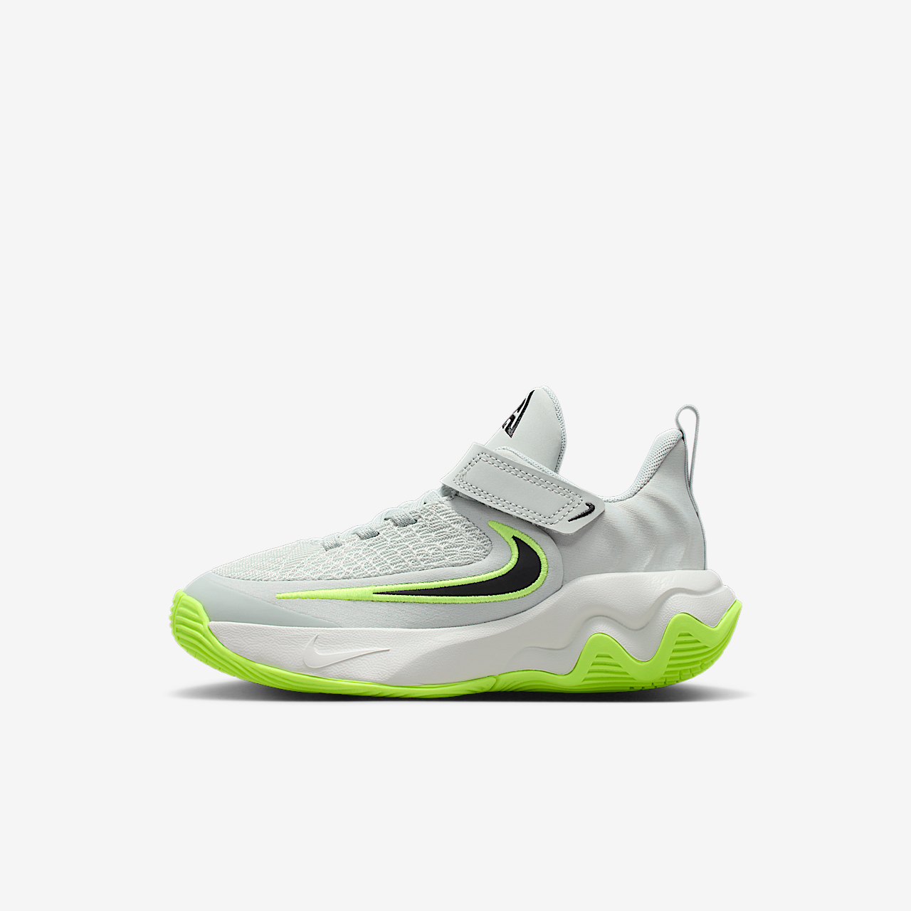 Nike  sneaker Light Silver/Volt/Zwart