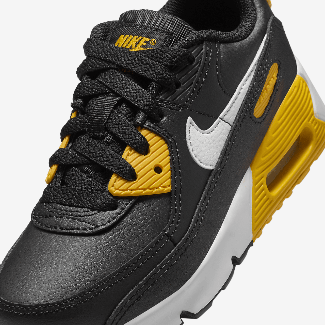 Nike Air max 90 sneaker Zwart/University Gold/Wit