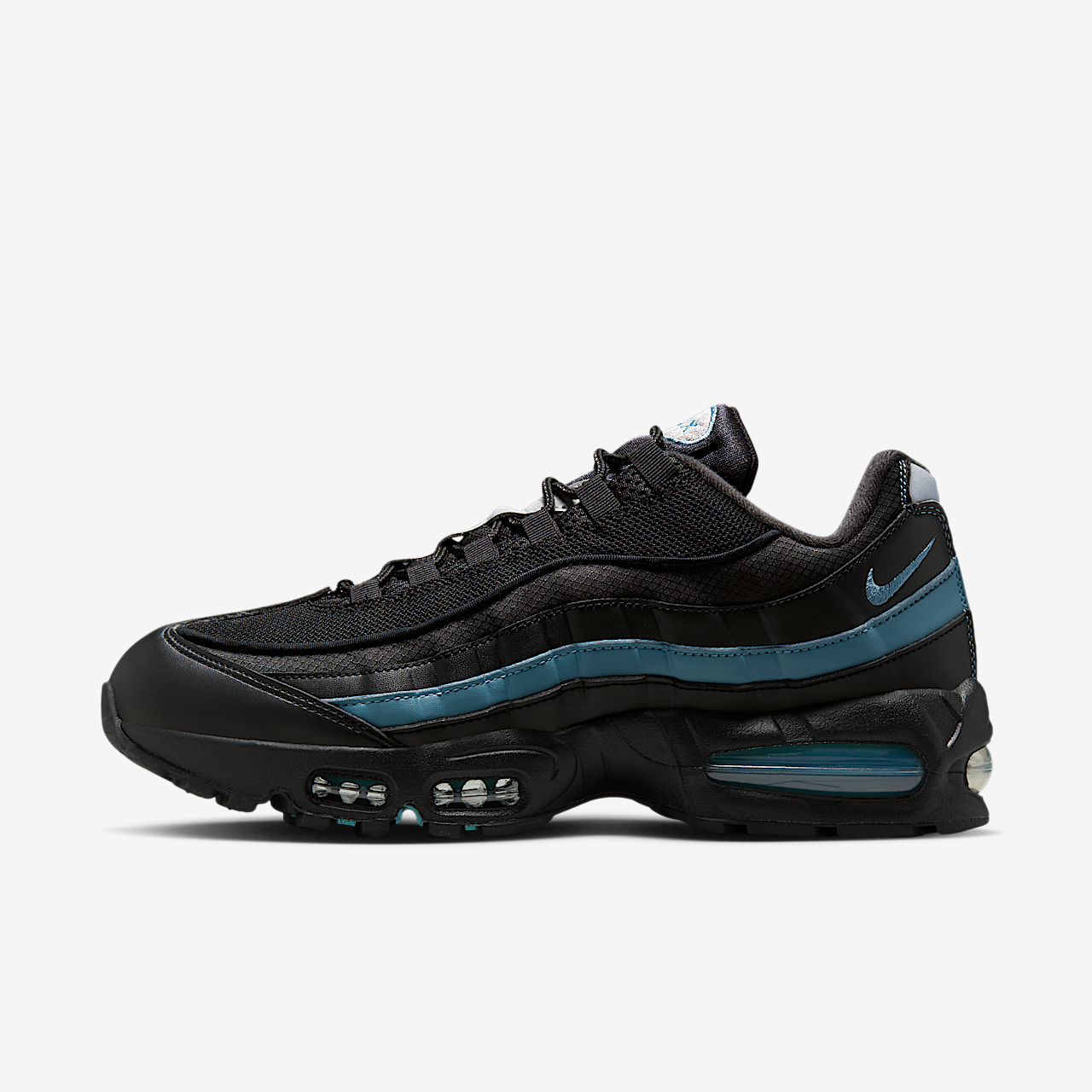 Nike Air Max sneaker Smokey Blue/Zwart/Metallic Silver/Zwart