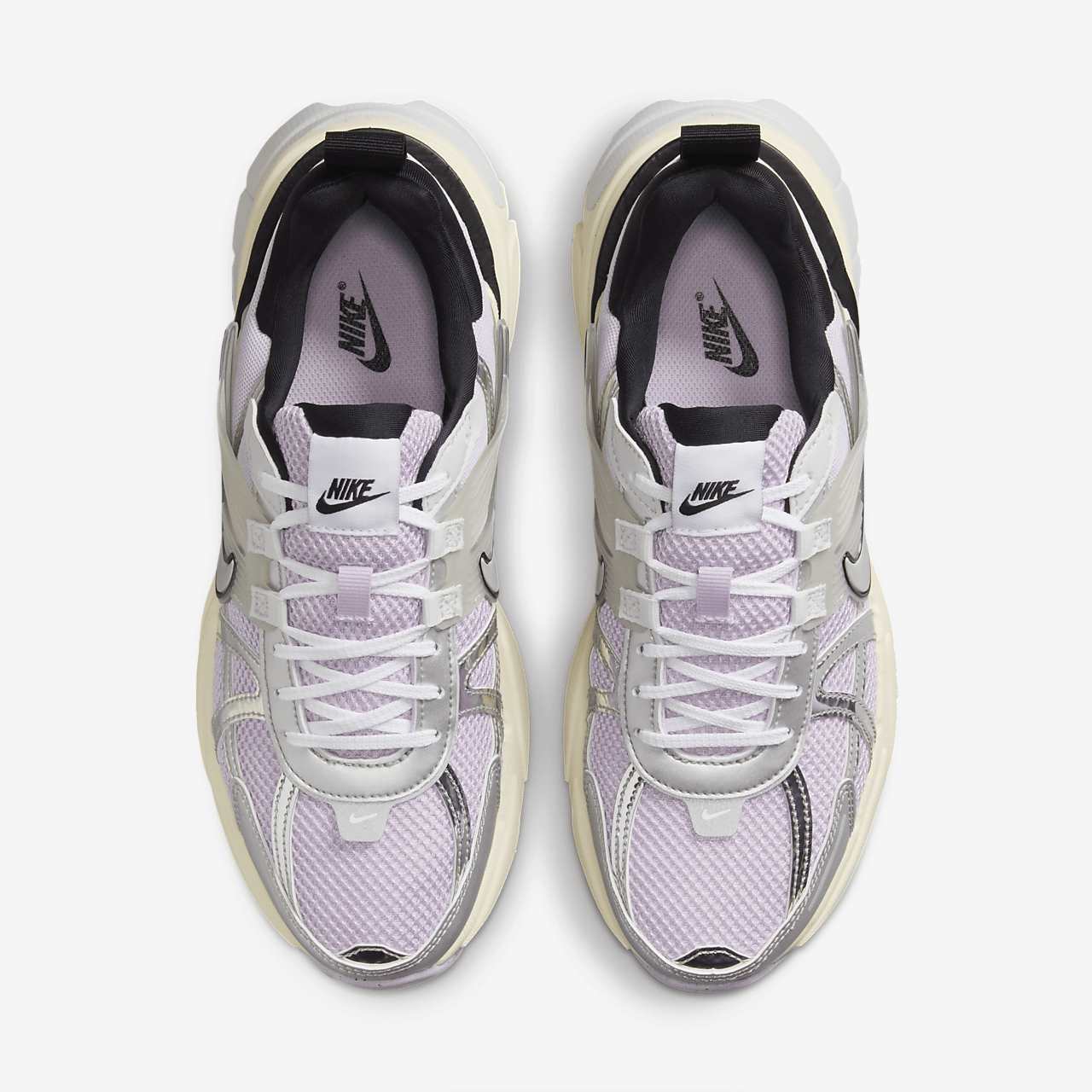 Nike  sneaker Doll/Zwart/Barely Grape/Metallic Silver