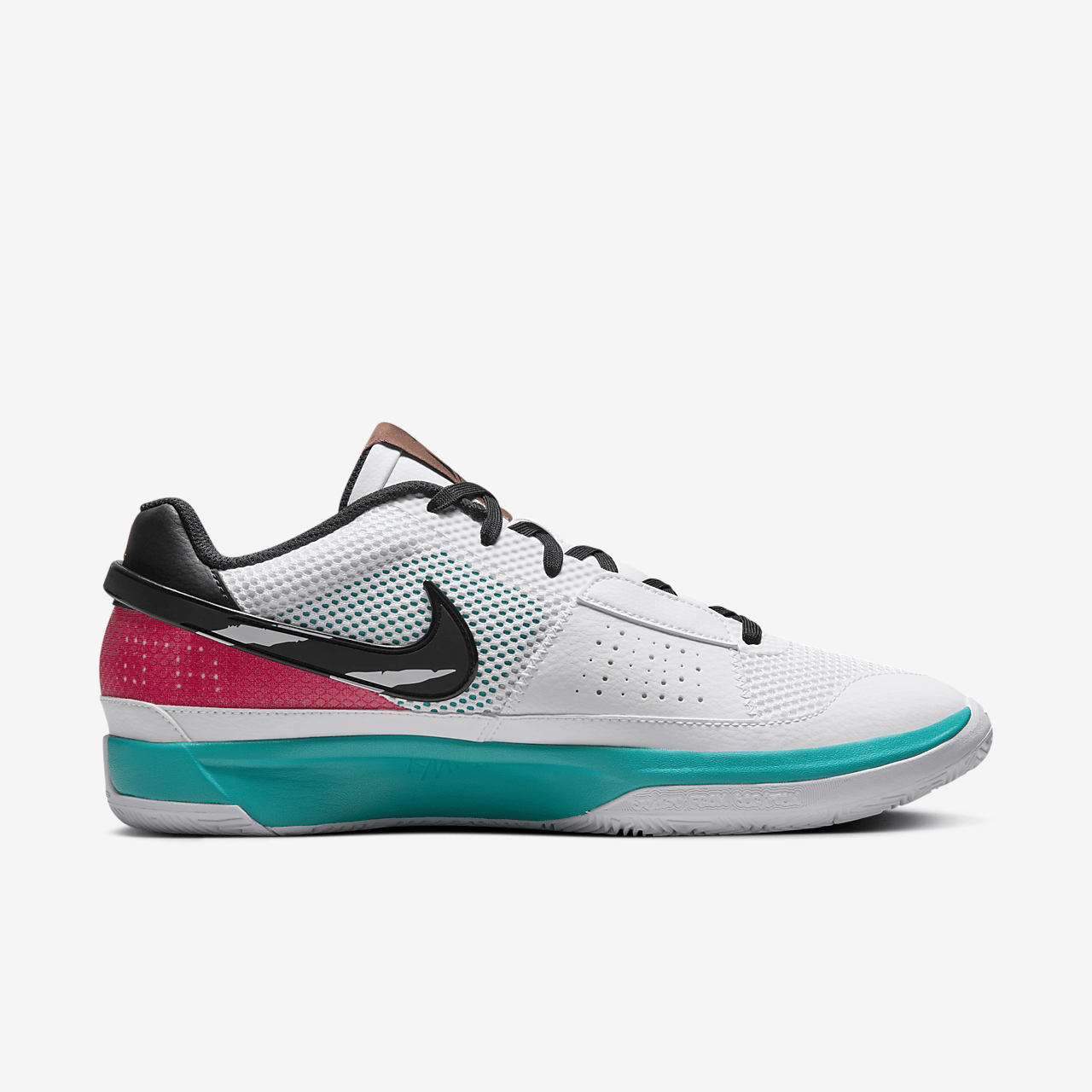 Nike  sneaker Wit/Turbo Green/University Red/Zwart