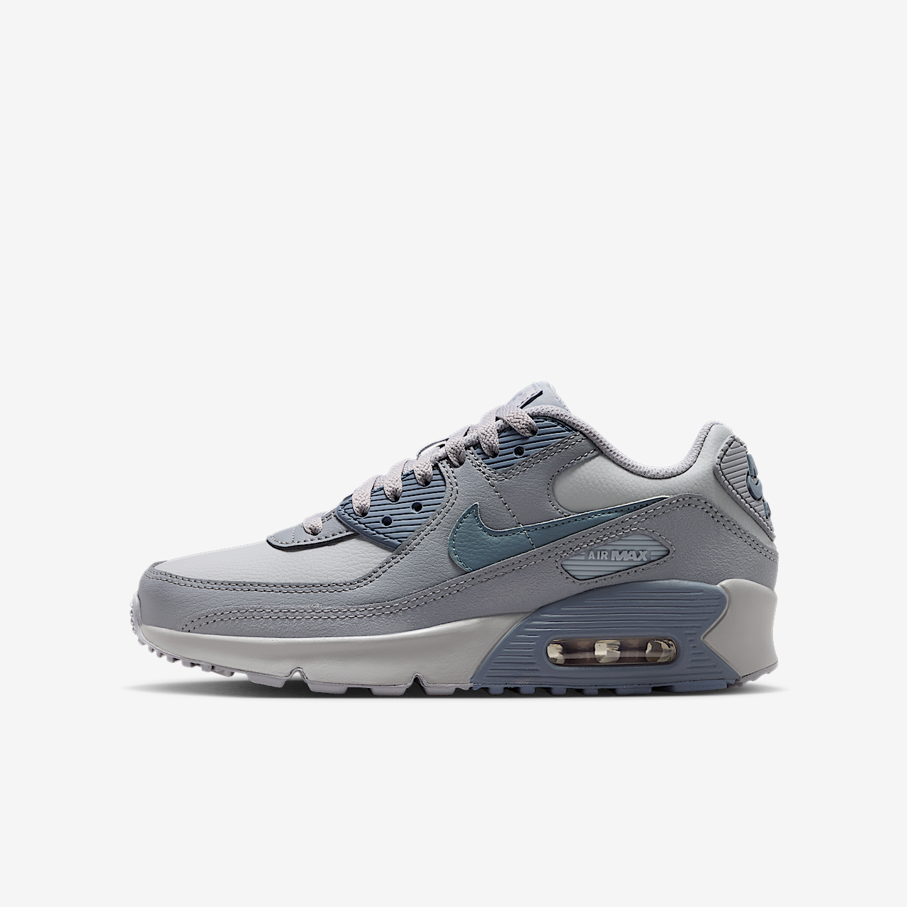 Nike Air max 90 sneaker Wolf Grey/Stealth/Armory Blue