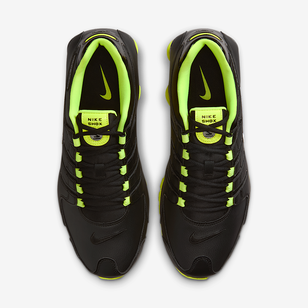 Nike Nike Shox sneaker Zwart/Volt/Wit