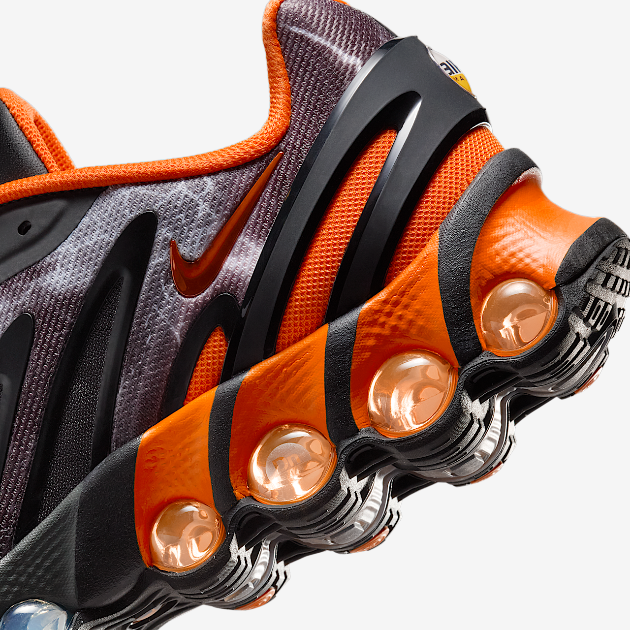 Nike Air Max DN sneaker Zwart/Particle Grey/Safety Orange