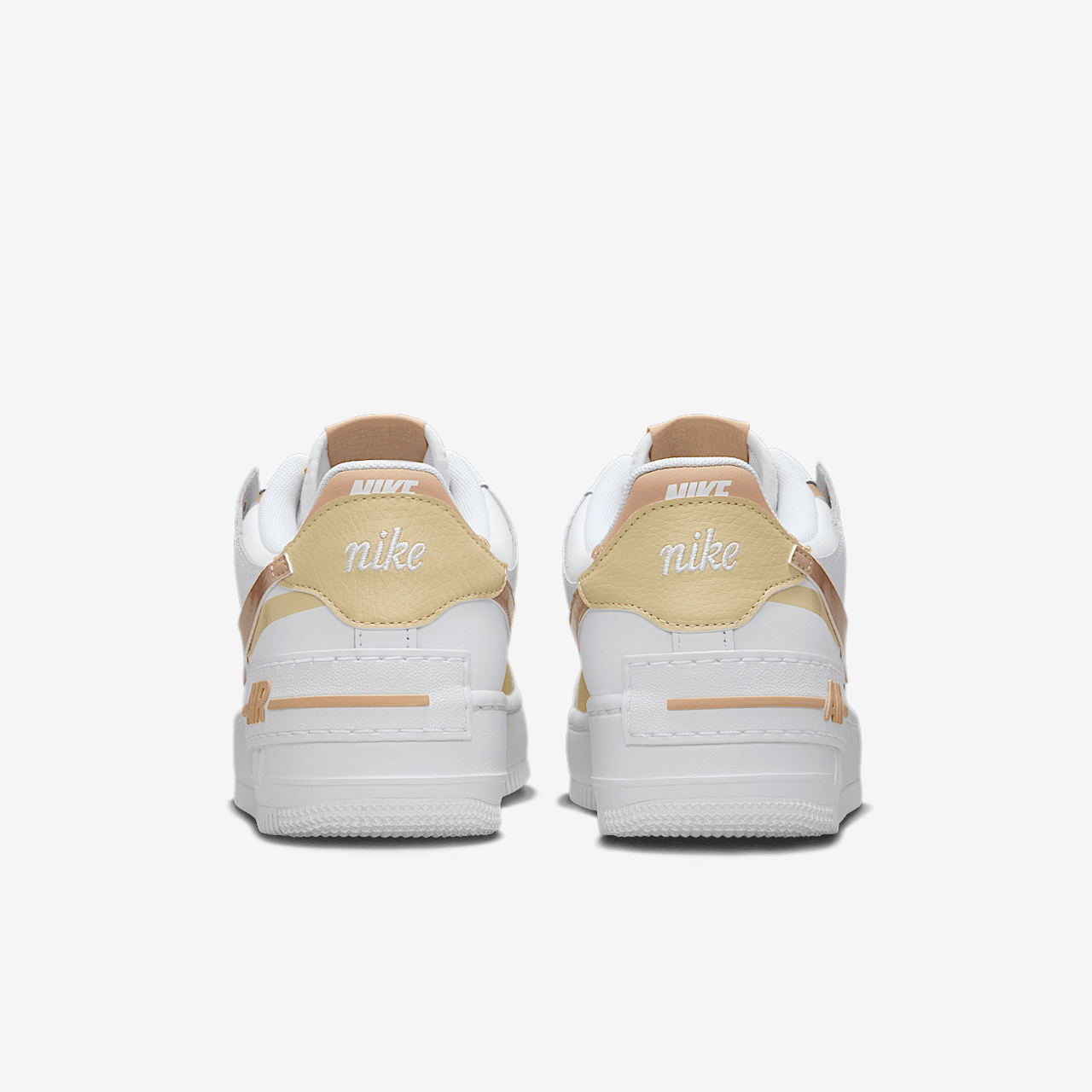 Nike Air Force 1 sneaker Wit/Team Gold/Wit/Hemp