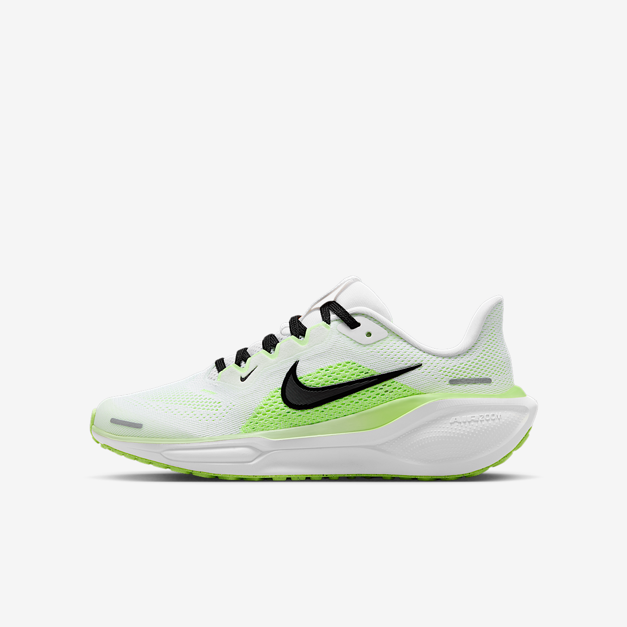 Nike Pegasus sneaker Wit/Volt Ice/Barely Volt/Zwart
