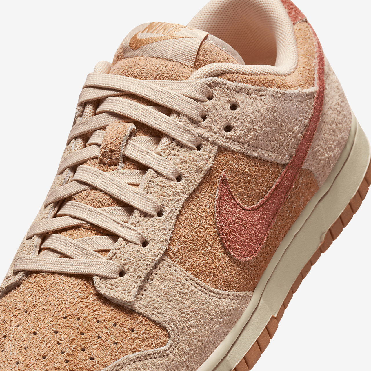 Nike Dunk Low sneaker Shimmer/Amber Brown/Burnt Sunrise