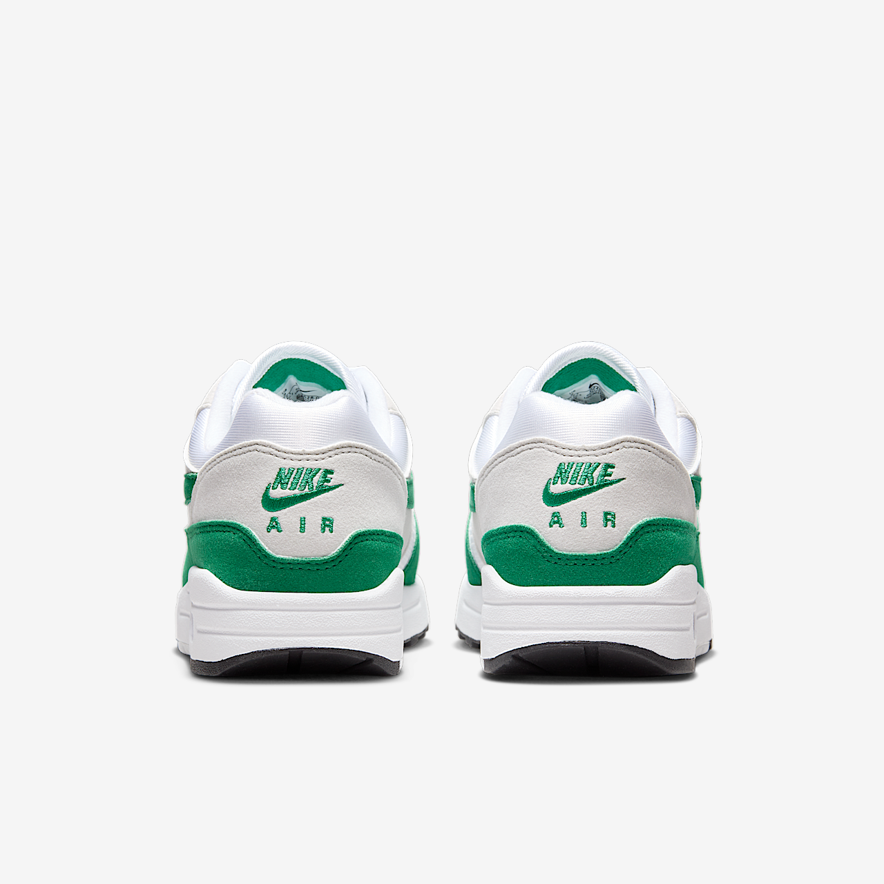 Nike Air Max 1 sneaker Neutral Grey/Wit/Zwart/Malachite
