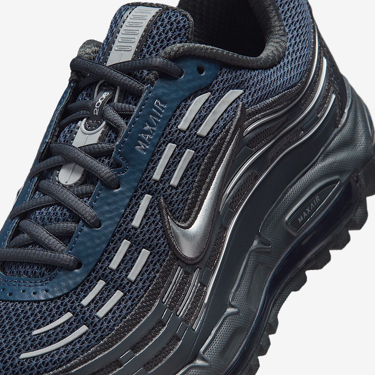 Nike Air Max sneaker Anthracite/Thunder Blue/Metallic Silver
