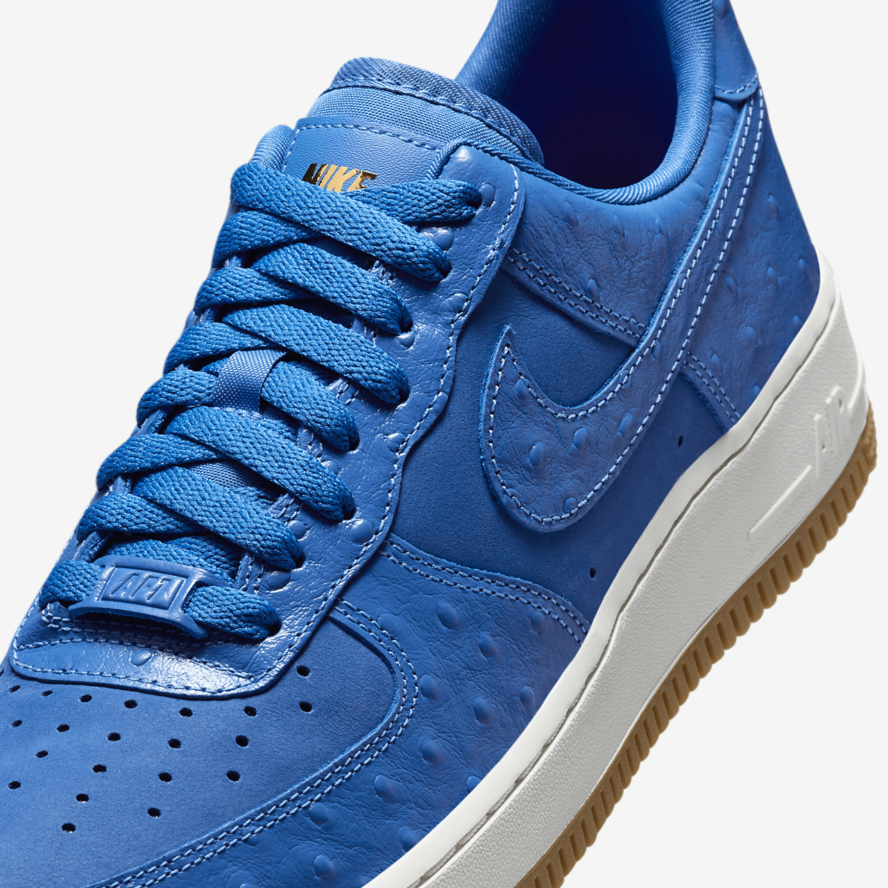 Nike Air Force 1 sneaker Star Blue/Sail/Gum Light Brown/Star Blue