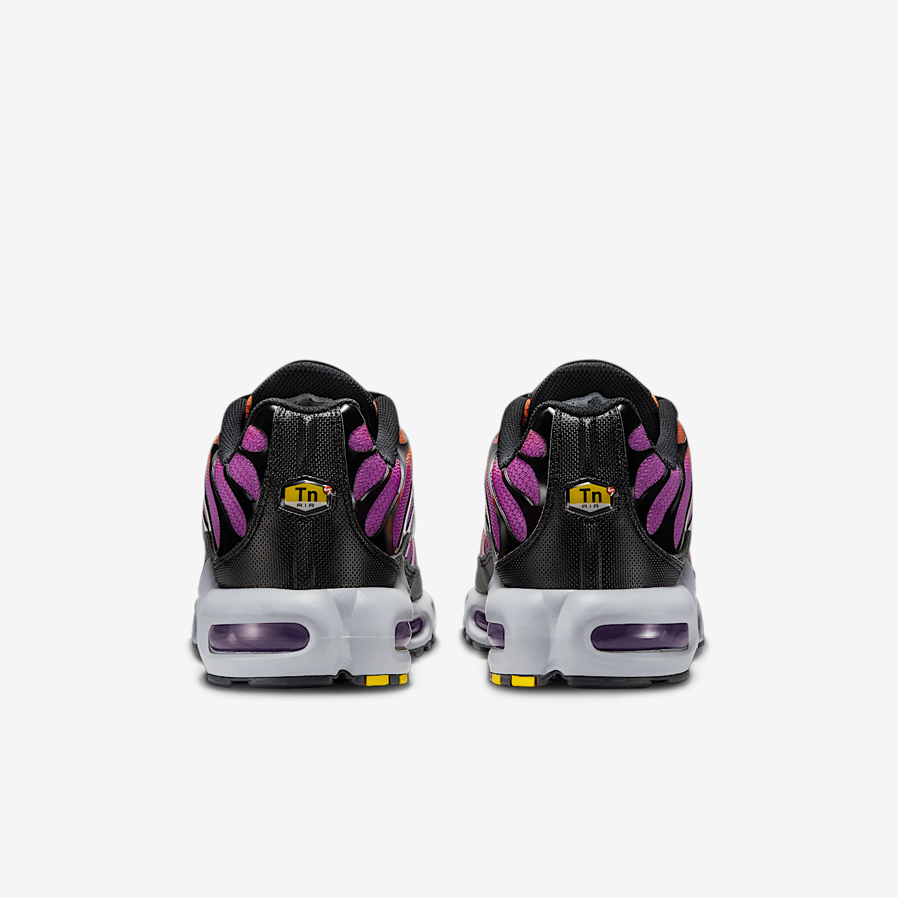 Nike Air Max Plus sneaker Zwart/Total Orange/Vivid Purple/Photon Dust