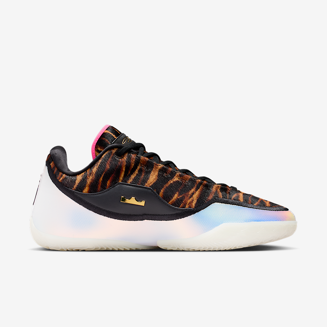 Nike LeBron sneaker Wit/Zwart/Hyper Pink/Meerkleurig