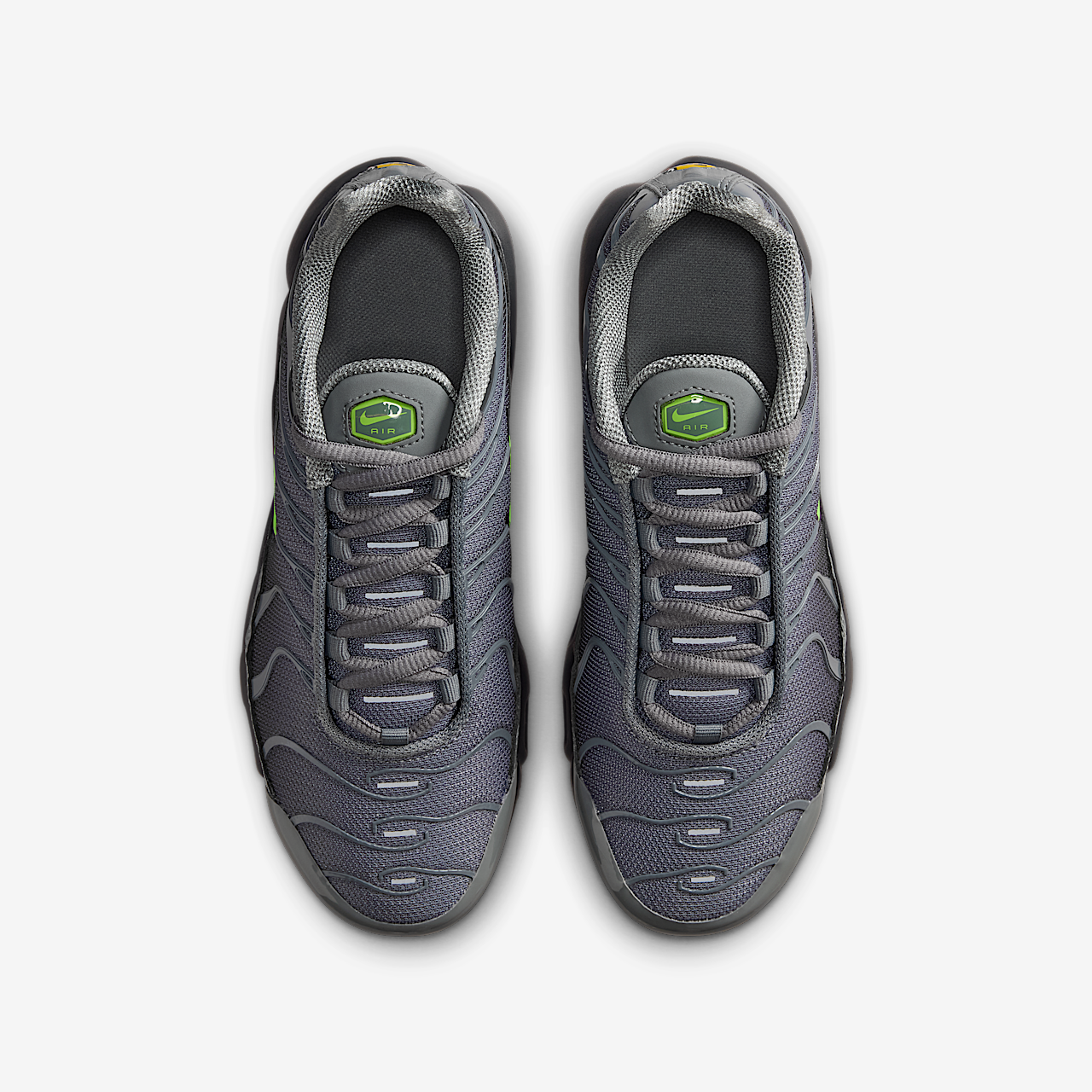 Nike Air Max Plus sneaker Smoke Grey/Dark Smoke Grey/Zwart/Volt