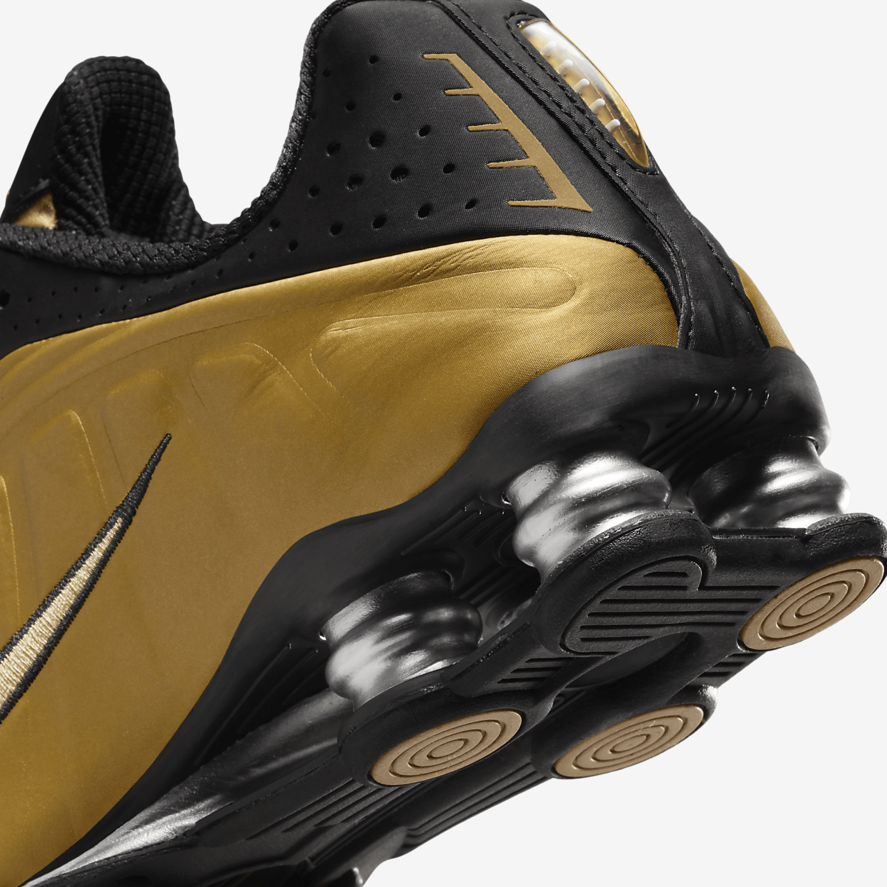 Nike Shox sneaker Zwart/Metallic Silver/Metallic Gold