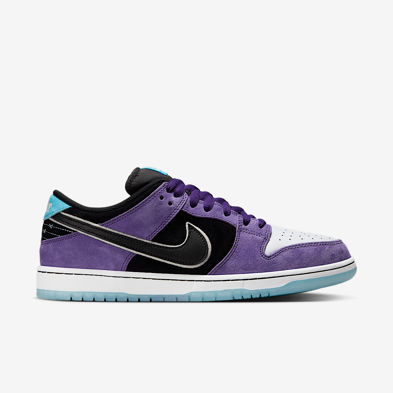 Nike Dunk Low sneaker Court Purple/Wit/Lagoon Pulse/Zwart