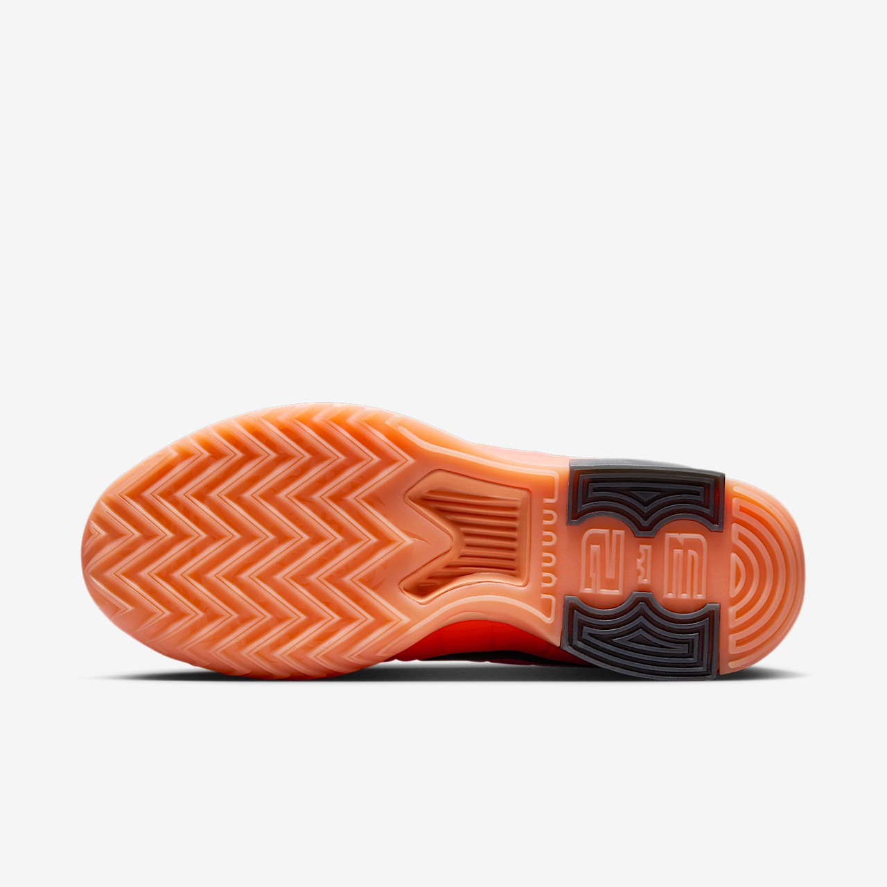 Nike LeBron sneaker Total Orange/Orange Chalk/Sundial/Zwart