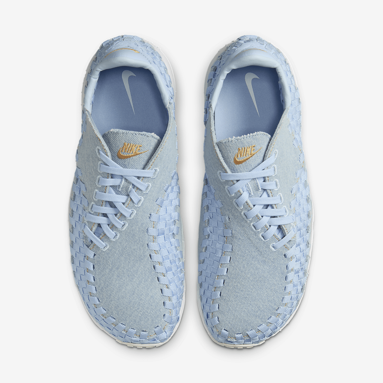 Nike  sneaker Denim/Ice Blue/Wit/Wheat Gold